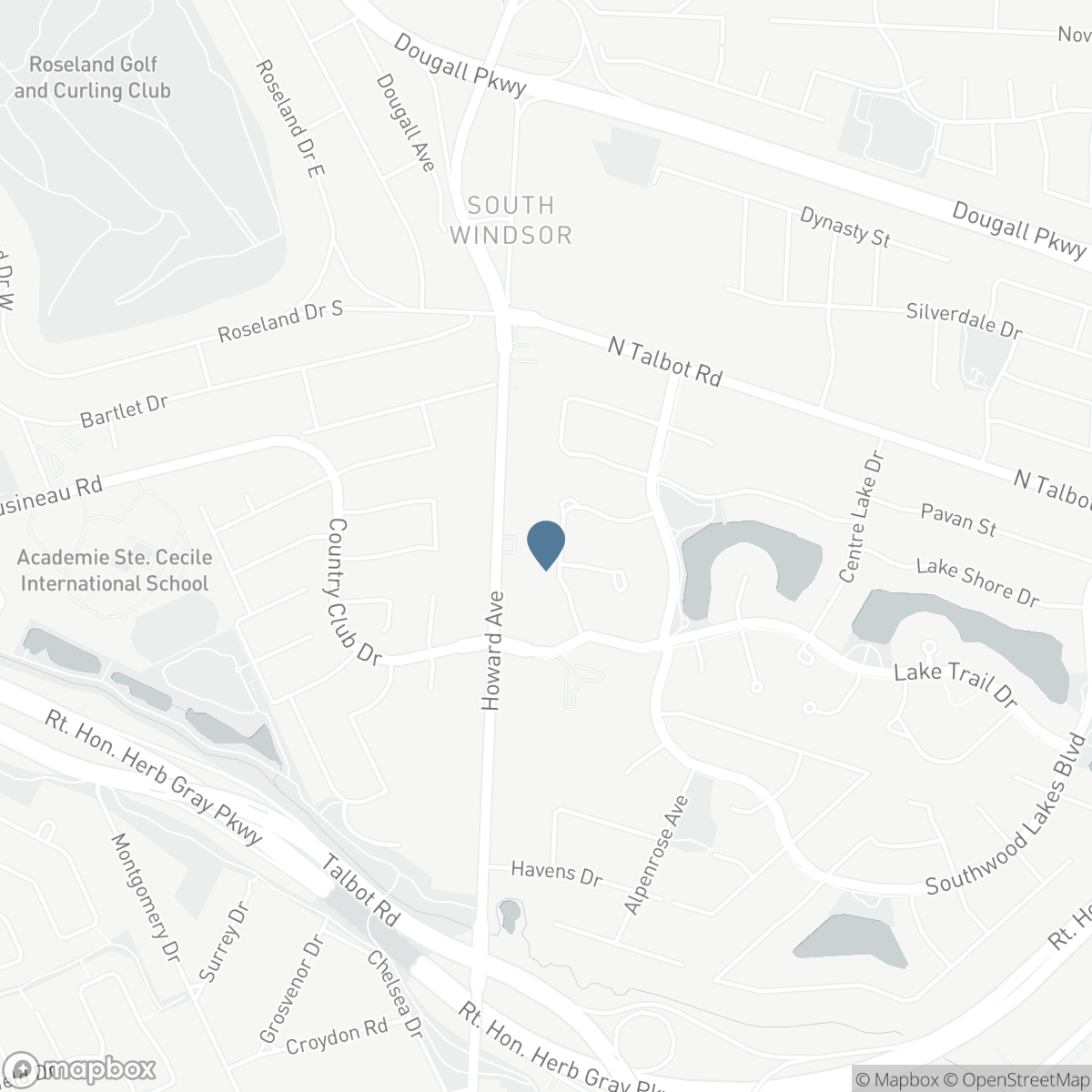 555 CHRISTINA CRESCENT, Windsor, Ontario N9G 2M4